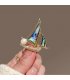 XSB106 - Cute Boat Saree Brooch